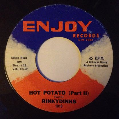 Rinkydinks : Hot Potato (7", Single, Styrene)
