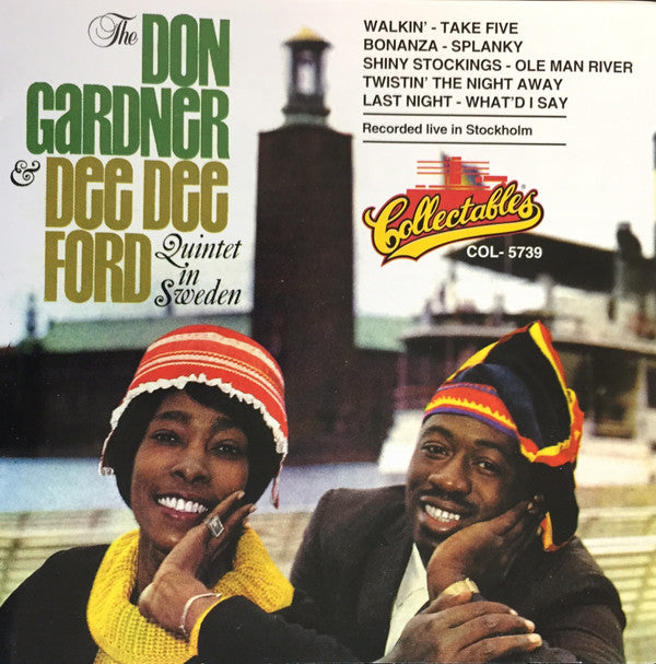 The Don Gardner & Dee Dee Ford Quintet : The Don Gardner & Dee Dee Ford Quintet In Sweden (CD, Album, RE)
