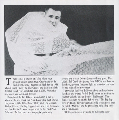 Big Bopper : Hellooo Baby! The Best Of The Big Bopper 1954 - 1959 (CD, Comp, RE, RP)