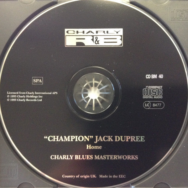 Champion Jack Dupree : Home (CD, Album, RE)