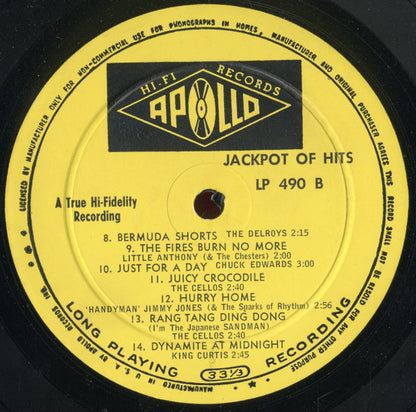 Various : Jackpot Of Hits (LP, Album, Comp)