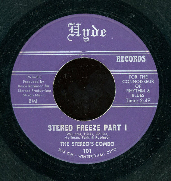 The Stereos : Stereo Freeze Part I  / Stereo Freeze Part II   (7")
