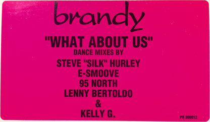 Brandy (2) : What About Us (2x12", Promo)