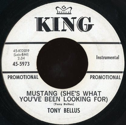 Tony Bellus : Goodbye, Baby Goodbye (7", Promo)