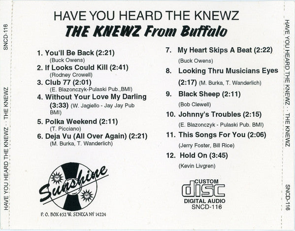 The Knewz : Have You Heard The Knewz (CD, Album)
