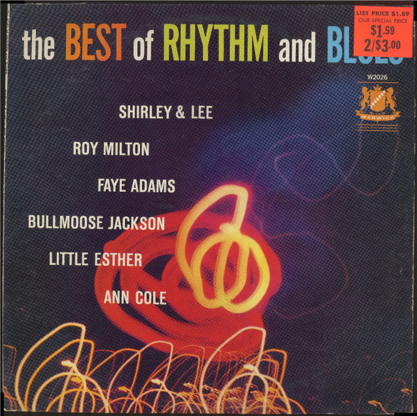 Various : The Best Of Rhythm And Blues (LP, Comp)