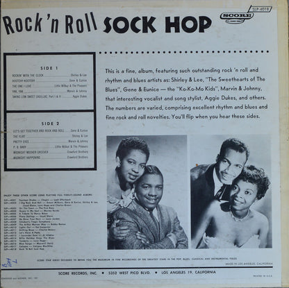 Various : Rock' N Roll Sock Hop (LP, Comp)