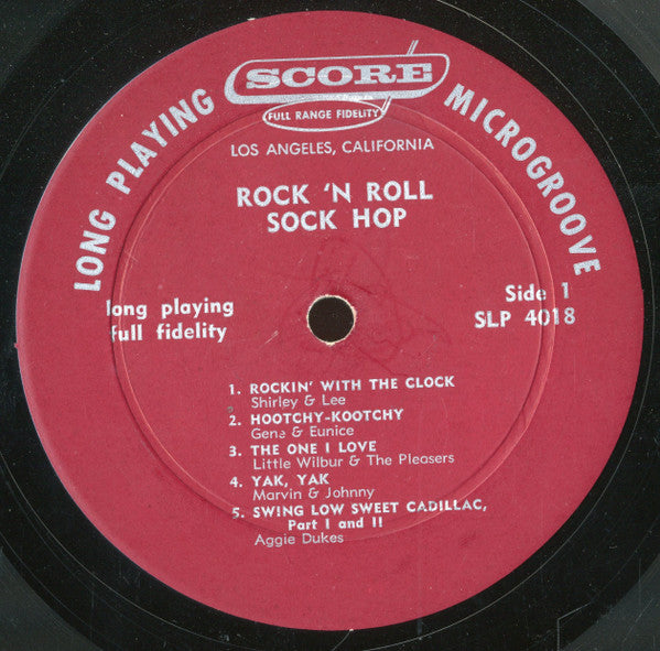 Various : Rock' N Roll Sock Hop (LP, Comp)