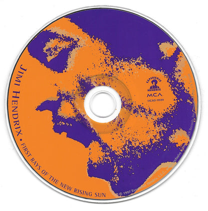 Jimi Hendrix : First Rays Of The New Rising Sun (CD, Album, Comp, RM)