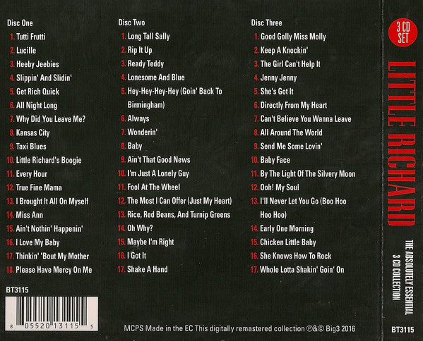 Little Richard : The Absolutely Essential 3 CD Collection (3xCD, Comp)