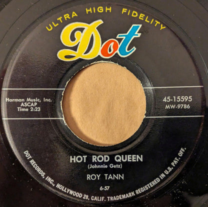 Roy Tann : Hot Rod Queen / Acapulco (7", Single)