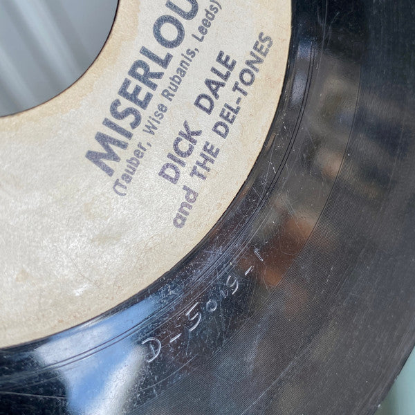Dick Dale & His Del-Tones : Miserlou  (7", Single)