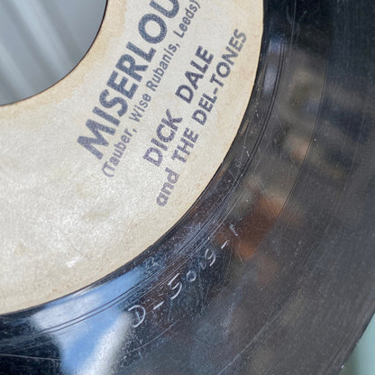 Dick Dale & His Del-Tones : Miserlou  (7", Single)