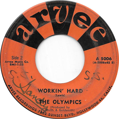 The Olympics : Shimmy Like Kate  (7", Single)