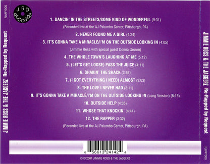 Jimmie Ross And The Jaggerz : Re-Rapped By Request (CD, Album)
