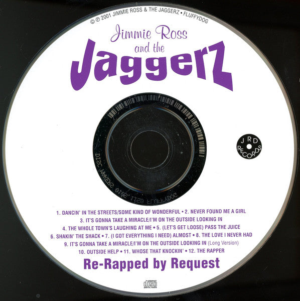 Jimmie Ross And The Jaggerz : Re-Rapped By Request (CD, Album)