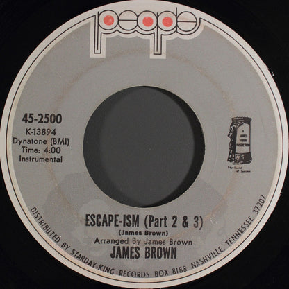 James Brown : Escape-ism (7", Gre)