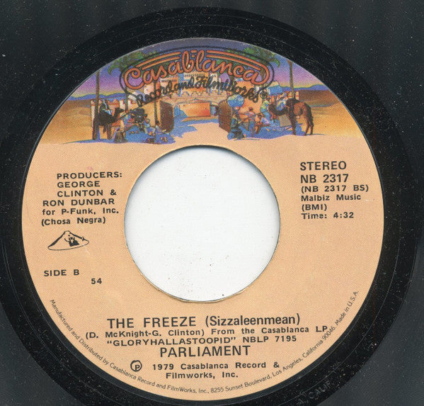 Parliament : Agony Of Defeet (7", Single, Styrene, 54)