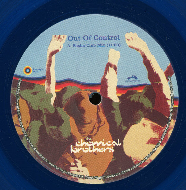 The Chemical Brothers : Out Of Control (12", Promo, Blu)