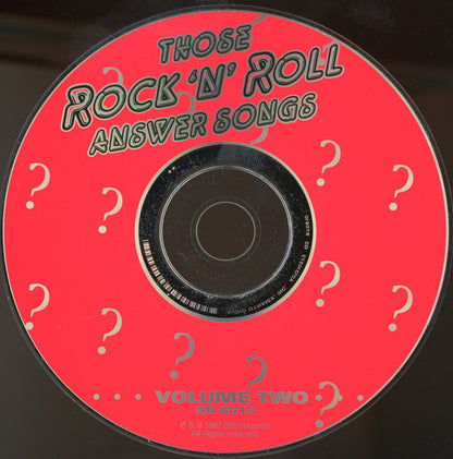 Various : Those Rock 'n' Roll Answer Songs - Vol 2  (CD, Comp)