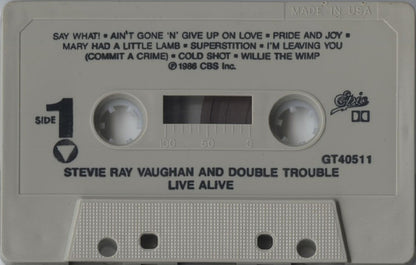 Stevie Ray Vaughan & Double Trouble : Live Alive (Cass, Album, Dol)