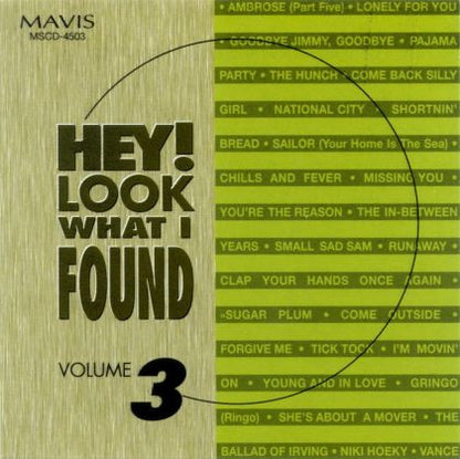 Various :  Hey ! Look What I Found Volume 3 (CD, Comp)