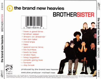 The Brand New Heavies : Brother Sister (CD, Album, SRC)