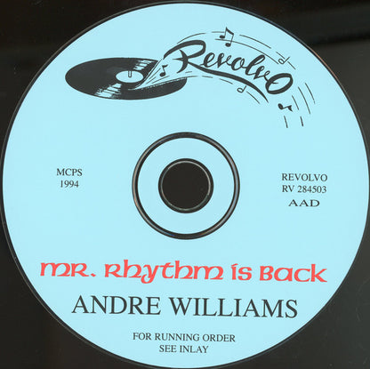 Andre Williams (2) : Mr. Rhythm Ís Back (CD, Comp)