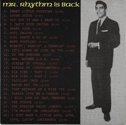 Andre Williams (2) : Mr. Rhythm Ís Back (CD, Comp)