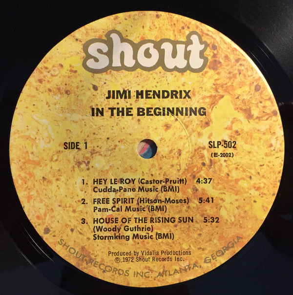 Jimi Hendrix : In The Beginning (LP, Comp)
