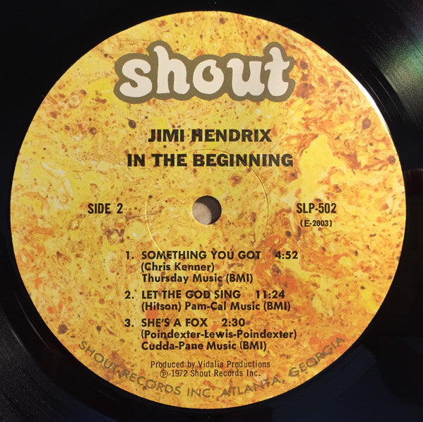 Jimi Hendrix : In The Beginning (LP, Comp)