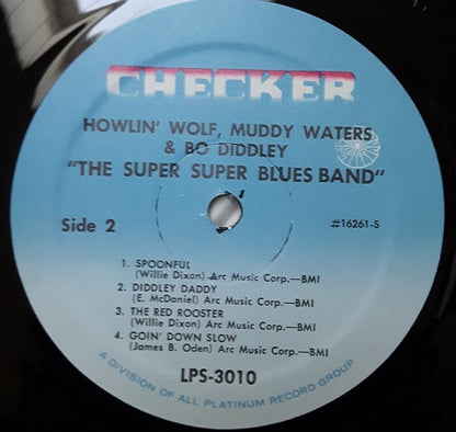 Howlin' Wolf, Muddy Waters, Bo Diddley : The Super Super Blues Band (LP, Album, RE)