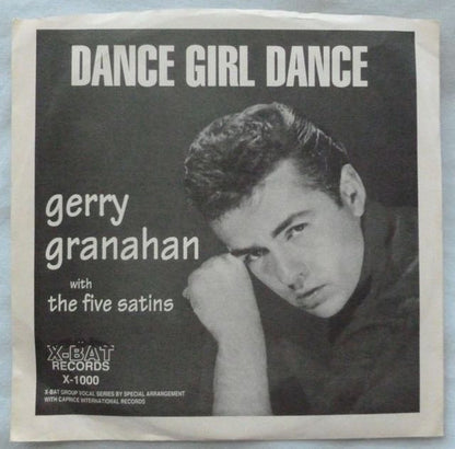 The Five Satins / Gerry Granahan & The Five Satins : When The Swallows Come Back To Capistrano (7", Comp, Red)