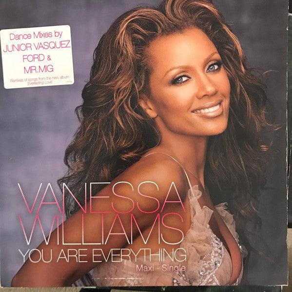 Vanessa Williams : You Are Everything (12", Maxi)