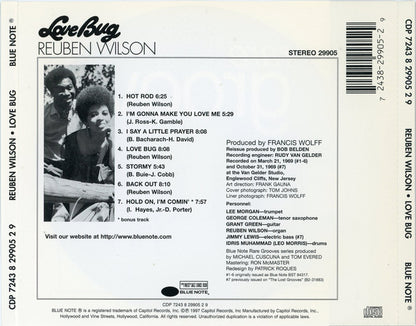 Reuben Wilson : Love Bug (CD, Album, RE)