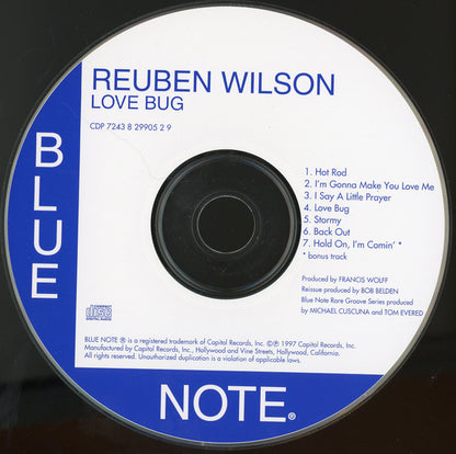 Reuben Wilson : Love Bug (CD, Album, RE)
