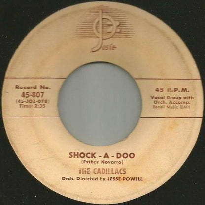 The Cadillacs : Shock-A-Doo / Rudolph The Red-Nosed Reindeer (7")