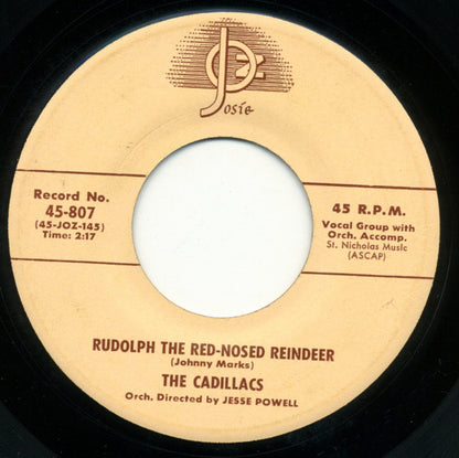 The Cadillacs : Shock-A-Doo / Rudolph The Red-Nosed Reindeer (7")