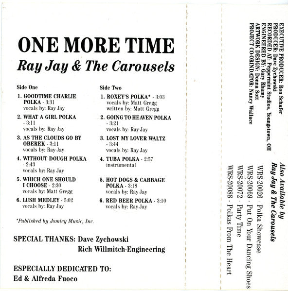 Ray Jay And The Carousels : One More Time (Cass, Album)