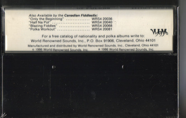 Canadian Fiddlestix : Under The Influence Of Polkas (Cass, Album)
