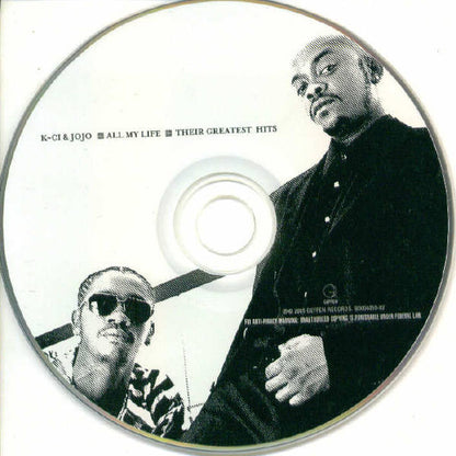 K-Ci & JoJo : All My Life: Their Greatest Hits (CD, Comp)
