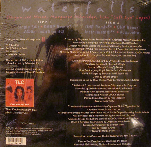 TLC : Waterfalls (12")