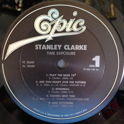Stanley Clarke : Time Exposure (LP, Album, Pit)