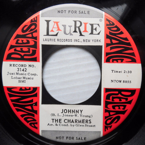 The Charmers (10) : Johnny / My Kind Of Love (7", Single, Promo)