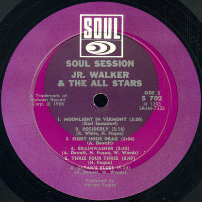 Junior Walker & The All Stars : Soul Session (LP, Album, Mono, Hol)