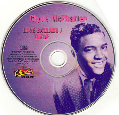 Clyde McPhatter : Love Ballads / Clyde (CD, Album, Comp)