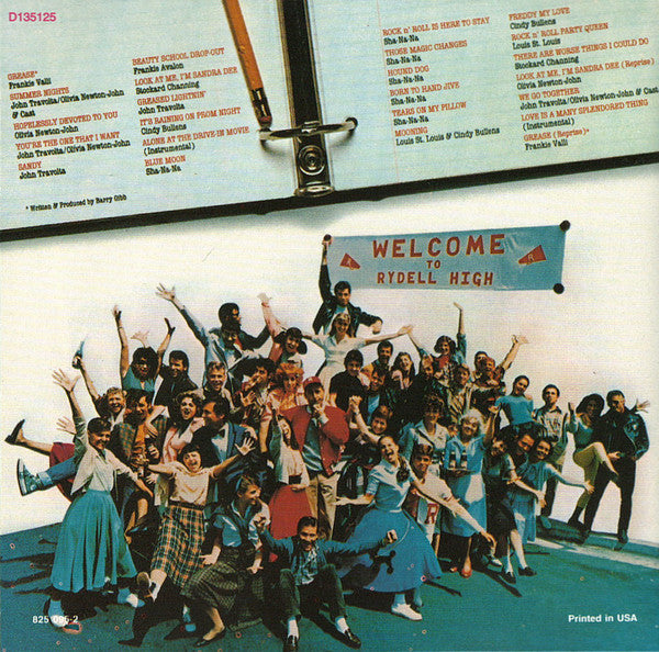 Various : Grease (The Original Soundtrack From The Motion Picture) (CD, Album, Club, RE, RP, EDC)