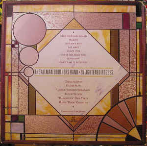 The Allman Brothers Band : Enlightened Rogues (LP, Album, M/Print, Gat)