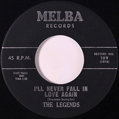 The Legends (8) : The Eyes Of An Angel (7")