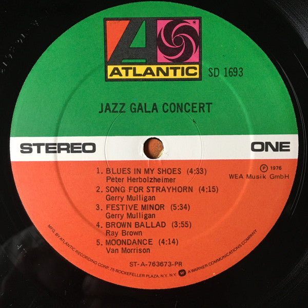 Various : Jazz Gala Concert (LP, Album, PR)